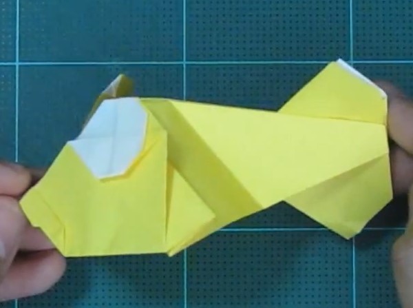 卡通折纸金鱼的手工制作教程