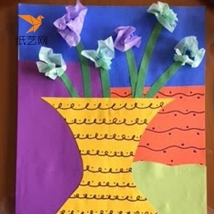 漂亮的儿童剪纸画小制作方法教程