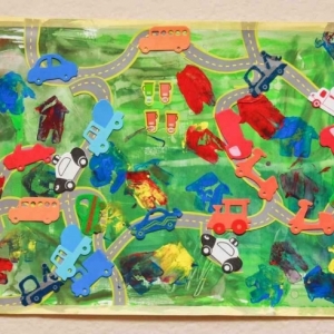 儿童手工小制作的童真地图的制作教程