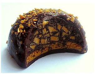 超轻粘土制作的美味仿真坚果巧克力的方法教程