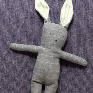 拼布手工制作可爱小兔子布偶图解教程