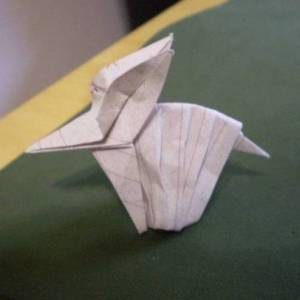 折纸犰狳的折纸图解教程