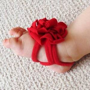 超可爱花朵宝宝鞋制作教程