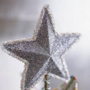 闪亮亮的圣诞树树顶装饰星星制作教程