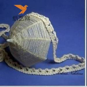 毛线编织教程U形夹和毛线做成的玲珑小巧的毛线编织雨伞小装饰品制作教程