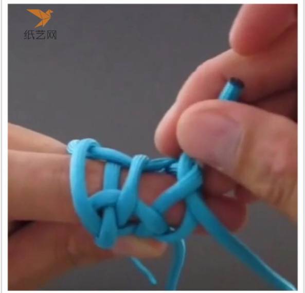 编织教程编织绳编织花球教程