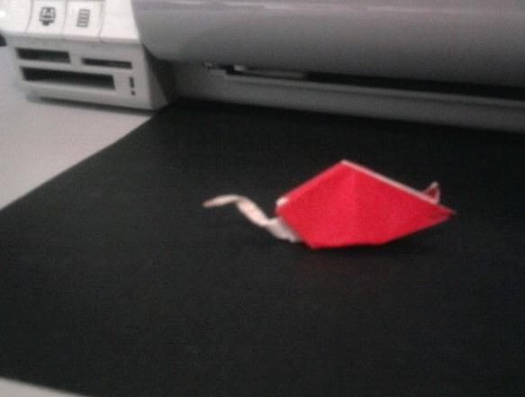 可爱的折纸小老鼠制作教程