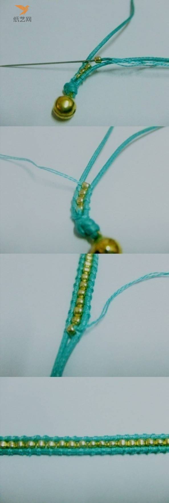 串珠编织教程串珠编织手绳制作教程