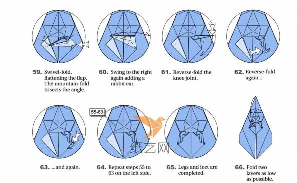 折纸蝙蝠图谱教程