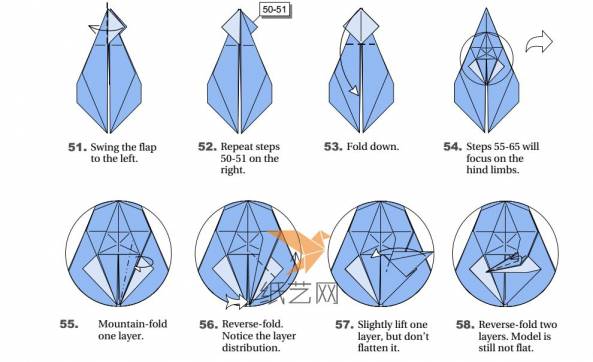 折纸蝙蝠详细制作图谱