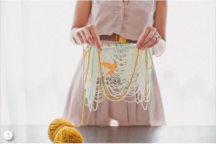 浪漫灯罩毛线编织制作教程编织教程