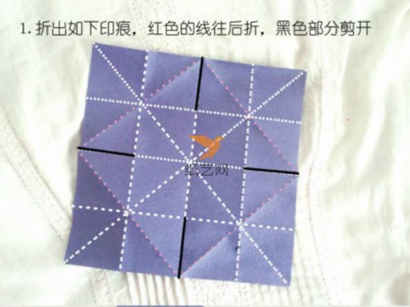折纸美丽浪漫的折纸花球制作教程