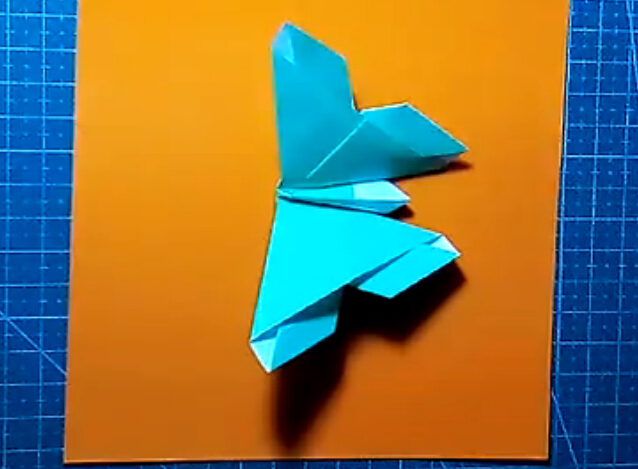 简单手工折纸蝴蝶视频教程教你折纸蝴蝶如何做