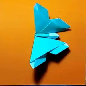 简单手工折纸蝴蝶视频教程教你折纸蝴蝶如何做
