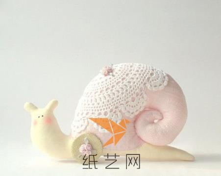 可爱的布艺小蜗牛制作教程
