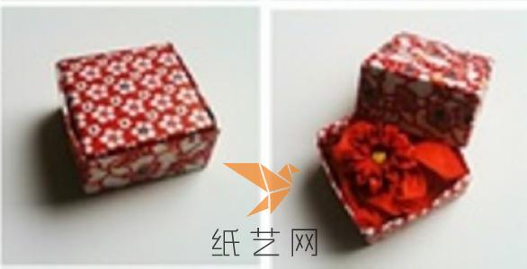折纸小巧包装盒折纸教程