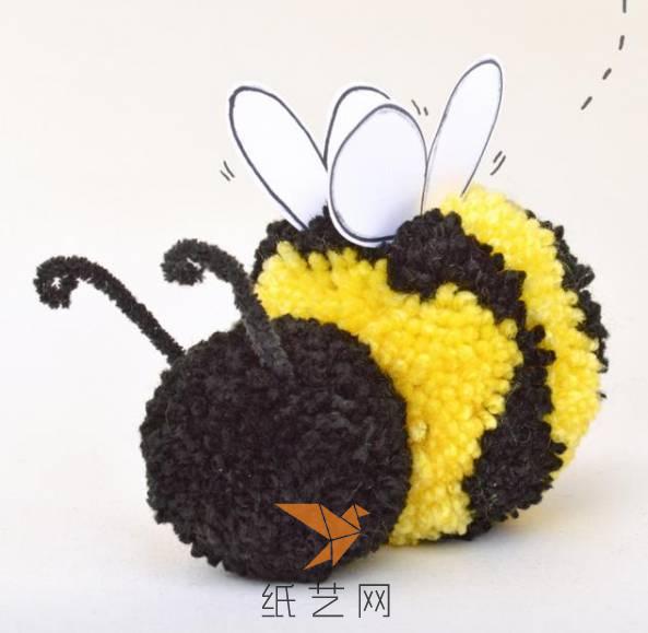 这样的小蜜蜂是不是非常的可爱呢？