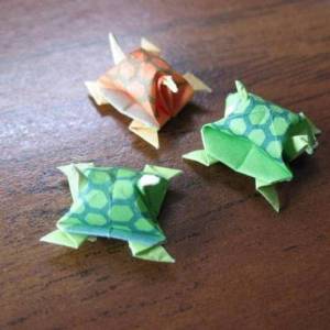 可爱的折纸小乌龟制作教程