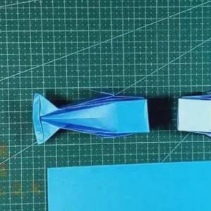 折纸鲸鱼视频教程