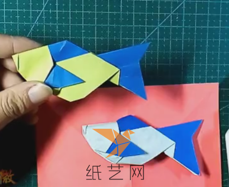 折纸HTQ小鱼视频教程