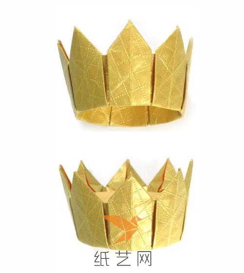 超酷的折纸皇冠制作教程