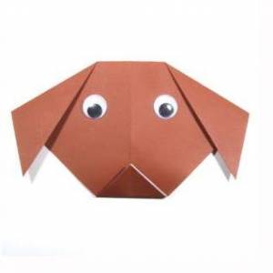 儿童折纸小狗制作教程