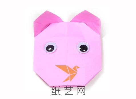 折纸小猪儿童节折纸教程