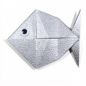 教师节手工折纸热带鱼制作教程