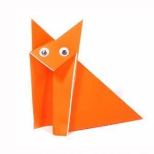 儿童节折纸小狐狸制作教程