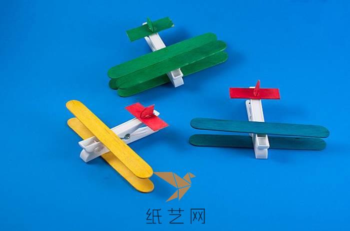 儿童节手工小飞机玩具制作教程