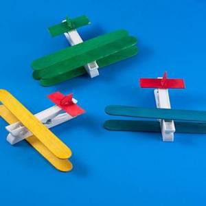 儿童节手工小飞机玩具制作教程