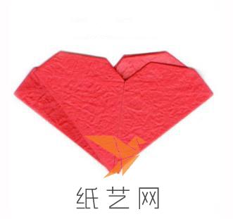 情人节礼物浪漫的双心折纸制作教程