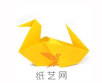 儿童节手工折纸小鸭子制作教程