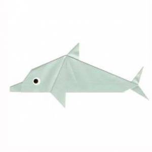 可爱的折纸小海豚制作教程