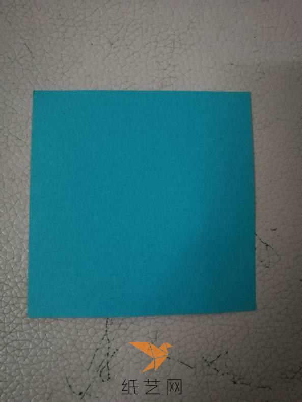 一张正方形纸~~（说了最好用6.4厘米的！）