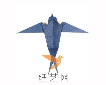 春节折纸小燕子制作教程