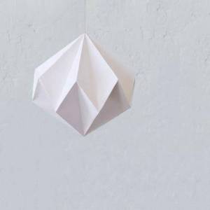 时尚感十足的多边形折纸灯笼灯罩制作教程