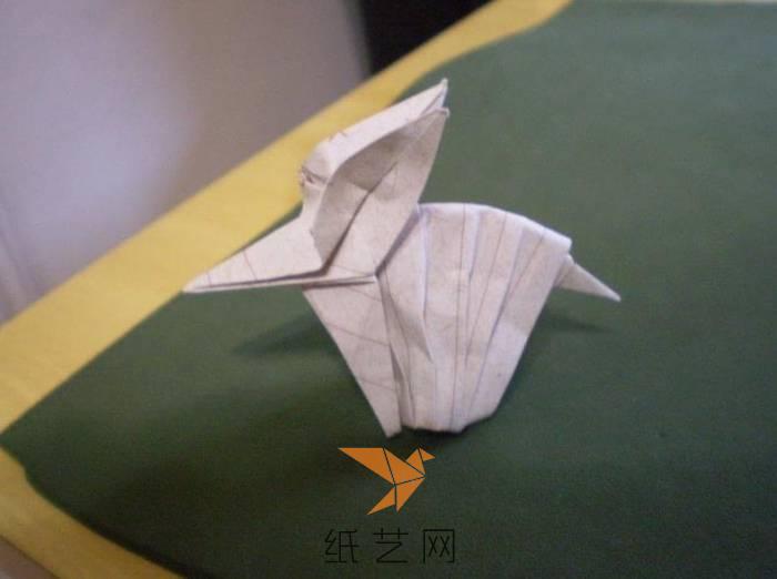 手工折纸犰狳制作教程
