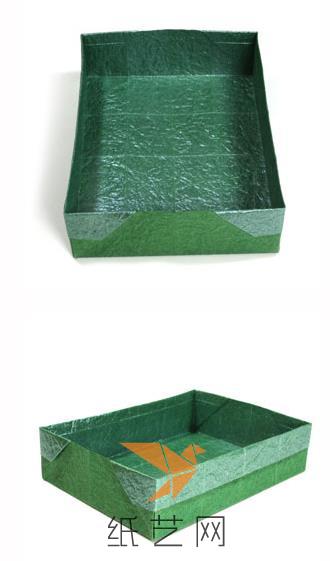 这样的折纸盒子是不是既制作简单又很实用呢？