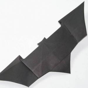 酷毙了折纸蝙蝠万圣节手工制作教程