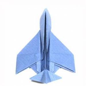 男生最爱的折纸喷气式飞机折纸飞机制作教程