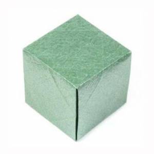 用一张纸制作完整折纸立方体折纸盒子制作教程