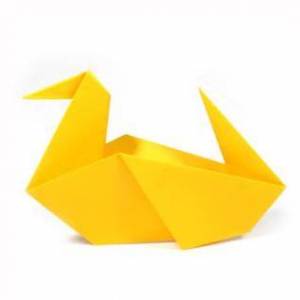 简单儿童节手工折纸小鸭子制作教程