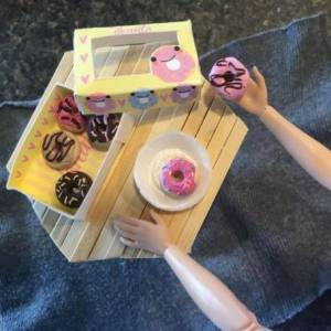 可爱超轻粘土DIY制作的甜甜圈教程