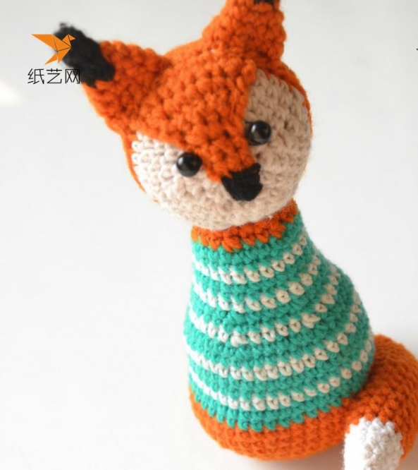 钩针编织的小狐狸