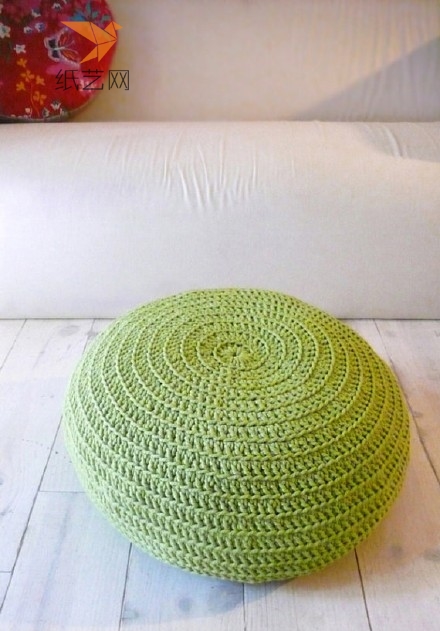 治愈系毛线钩针编织地毯坐垫让你一次比一次更加热爱你眼前生活的绝美毛线钩针编织手作
