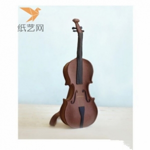 不织布小提琴背包让人忍不住赞叹的逼真小提琴造型不织布背包手作
