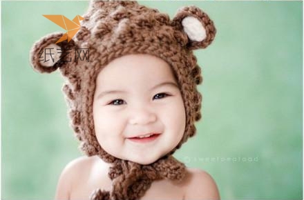 毛线钩针编织宝宝帽爱你的宝宝就应该给他们一顶温暖爱心牌毛线钩针编织美美帽