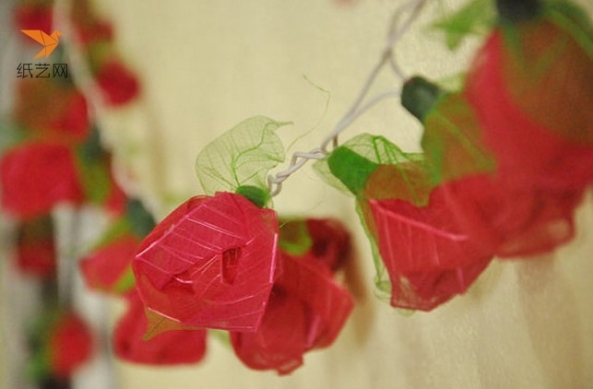 新年灯笼制作作品 可爱的小花创意