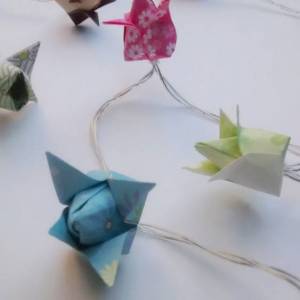 折纸花的小灯笼
